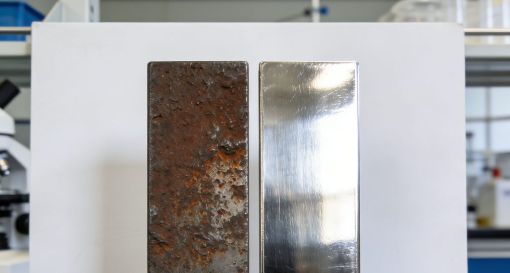 Robot parts electroplating anti-corrosion